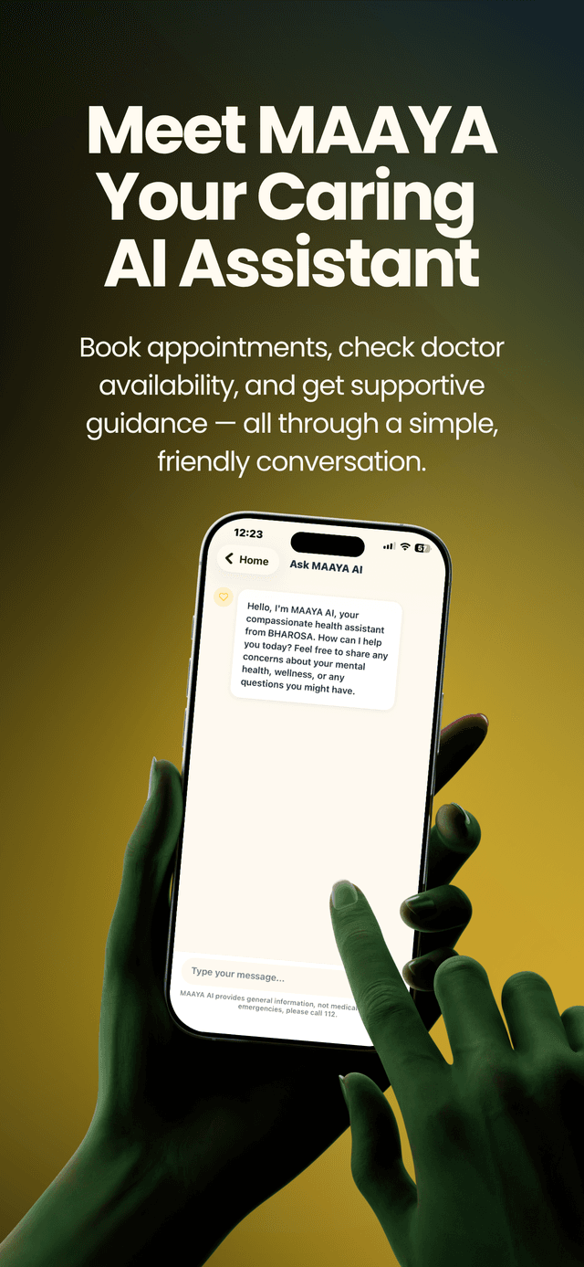 Bharosa Hospitals — Mental Health App screenshot 4