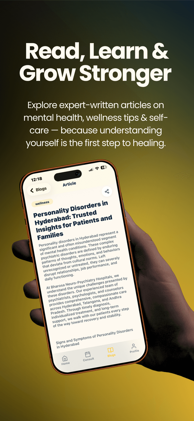 Bharosa Hospitals — Mental Health App screenshot 5